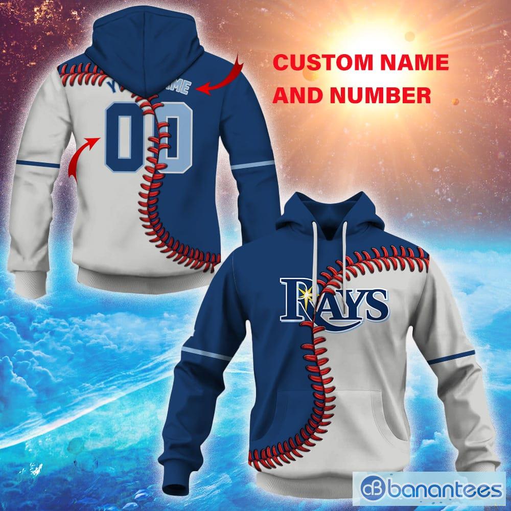Personalized Tampa Bay Rays Custom Baseball Shirt Jsy Print Fan
