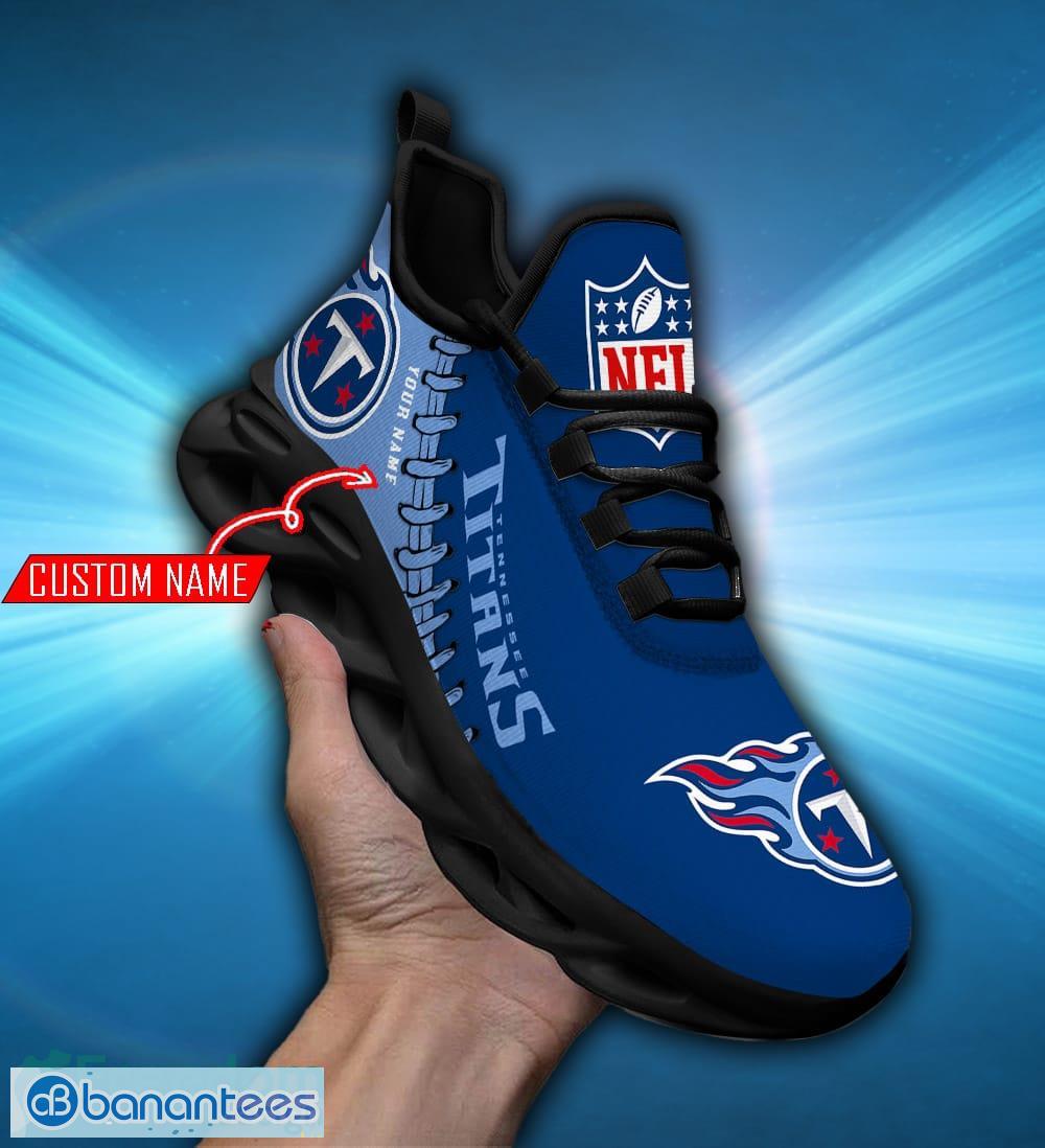 Tennessee Titans NFL Chunky Sneakers Caro Performance Max Soul Shoes Custom  Name - Banantees