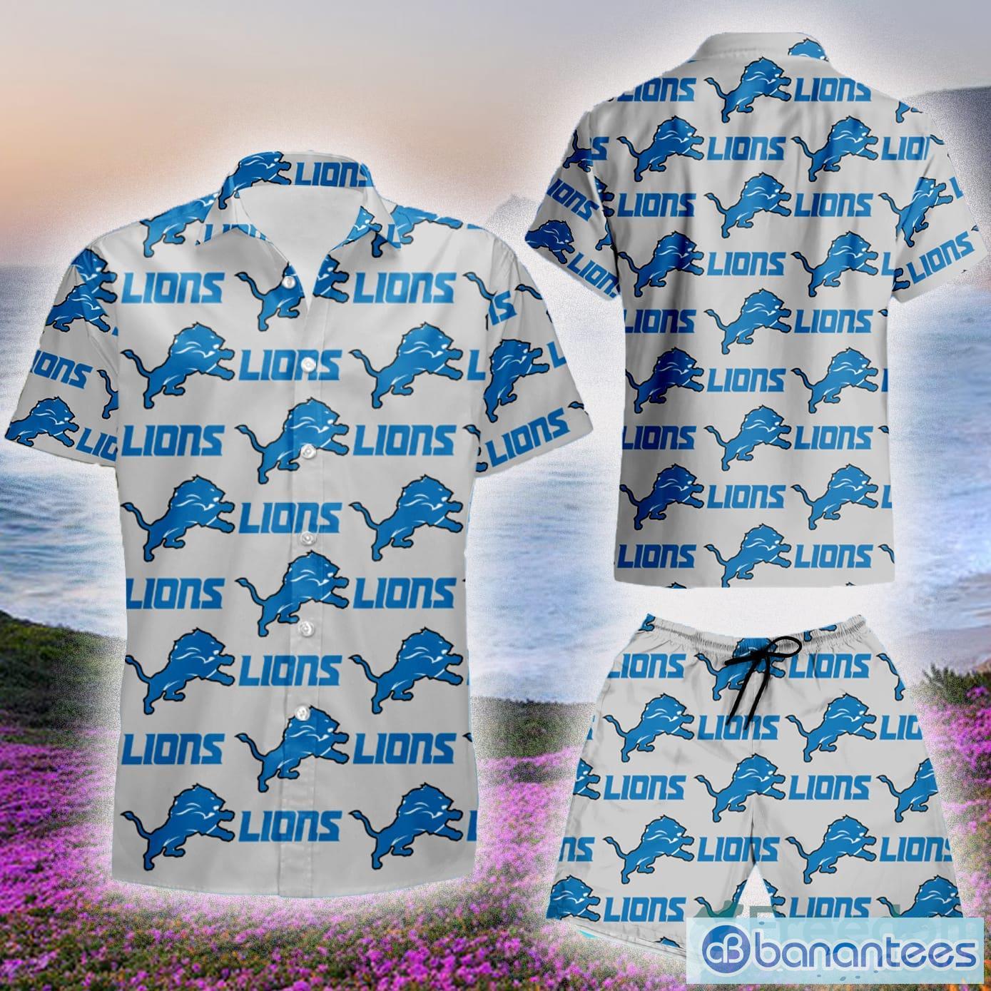 Detroit Lions Skull Halloween NFL Show Off Your Team Spirit In Tropical  Hawaiian Shirt - Banantees