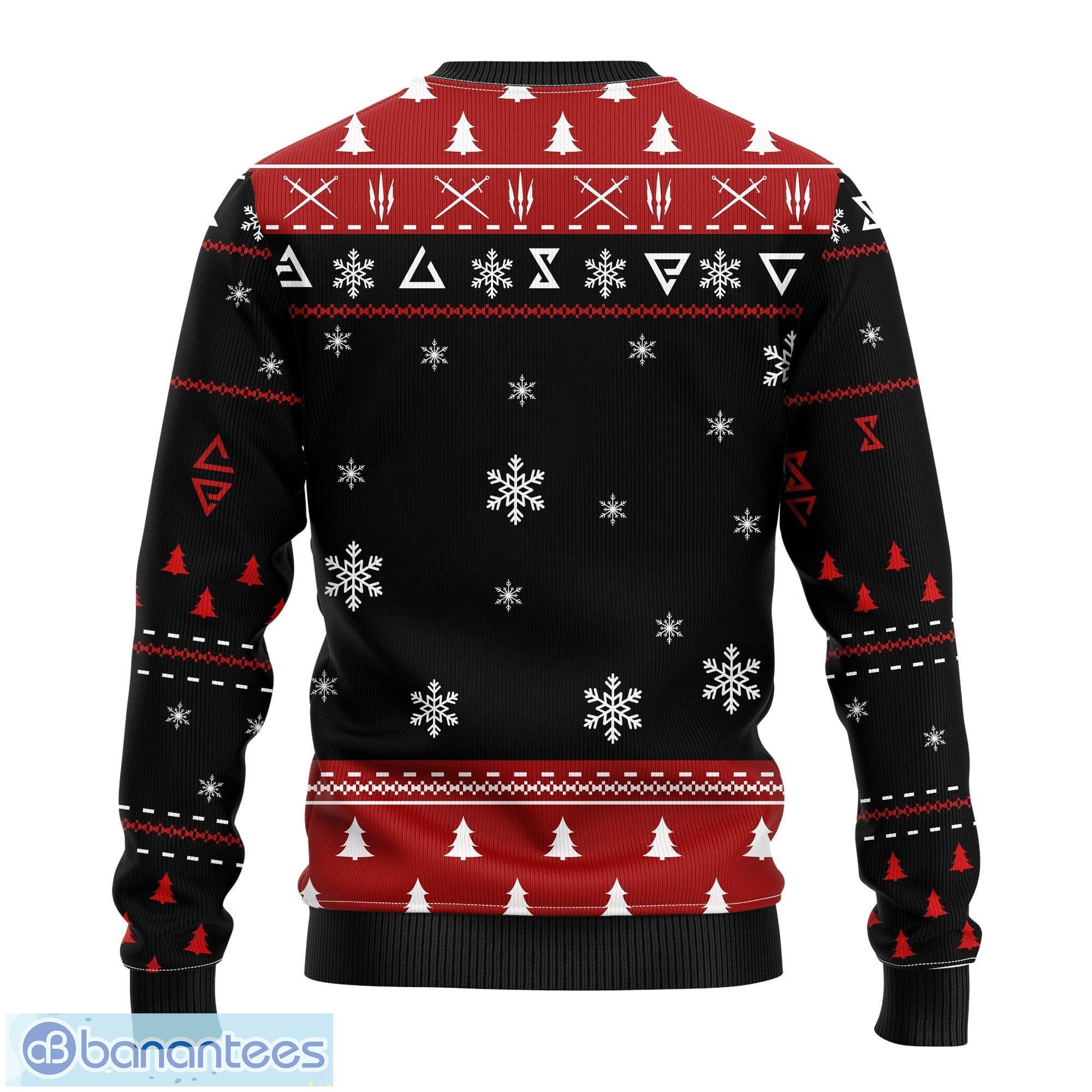 the witcher ugly christmas sweater for men women 1 image The Witcher Ugly Christmas Sweater For Men Women - The Witcher Ugly Christmas Sweater Amazing Gift Idea Thanksgiving Gift_2