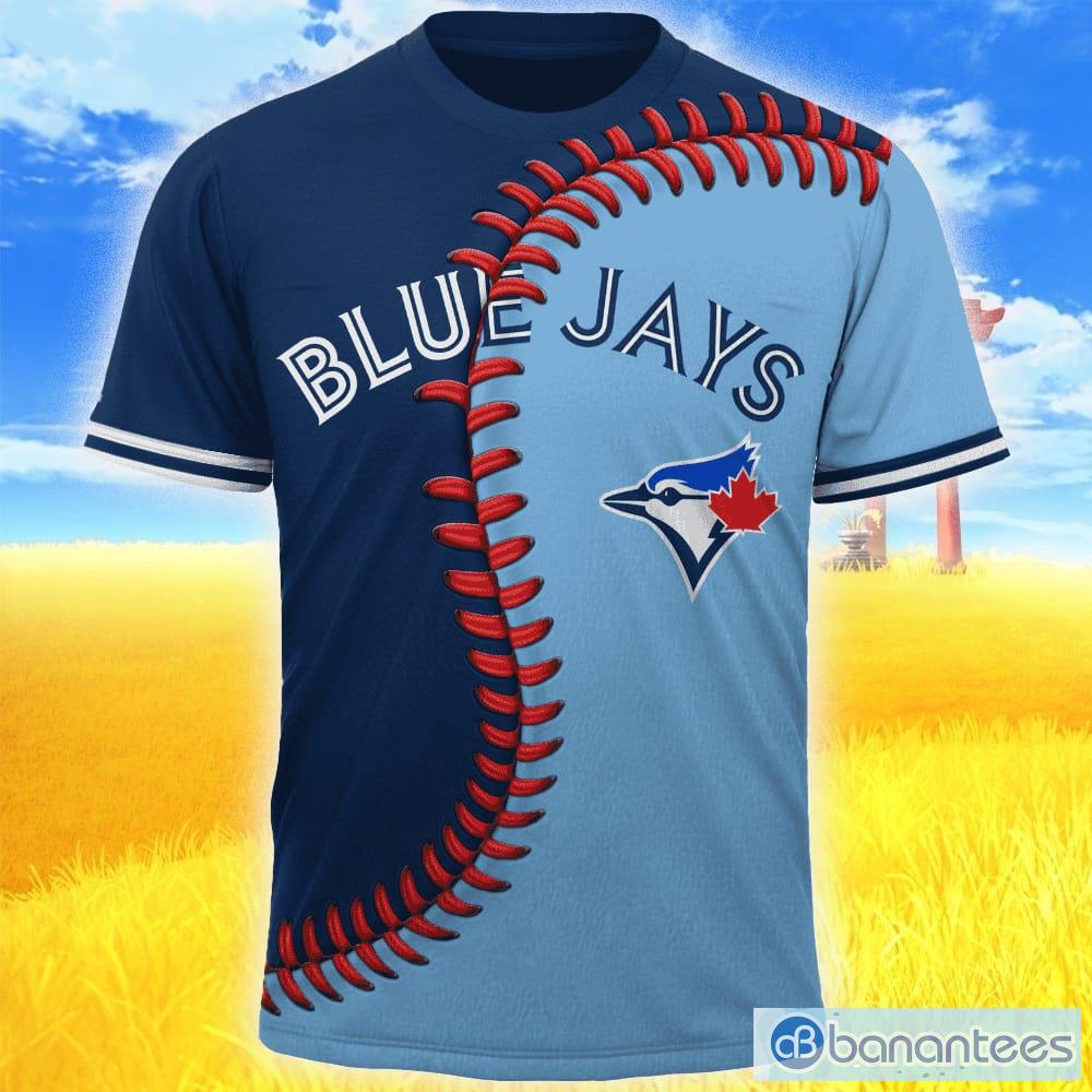 Toronto Blue Jays MLB Custom Number And Name 3D T Shirt Gift For Men And  Women Fans - Banantees