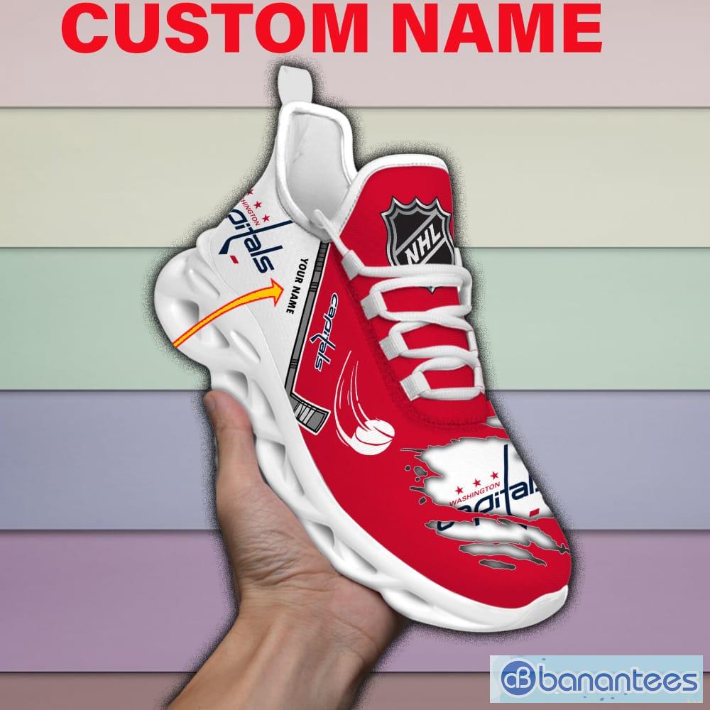 Washington Capitals NHL Max Soul Shoes Custom Name For Men And