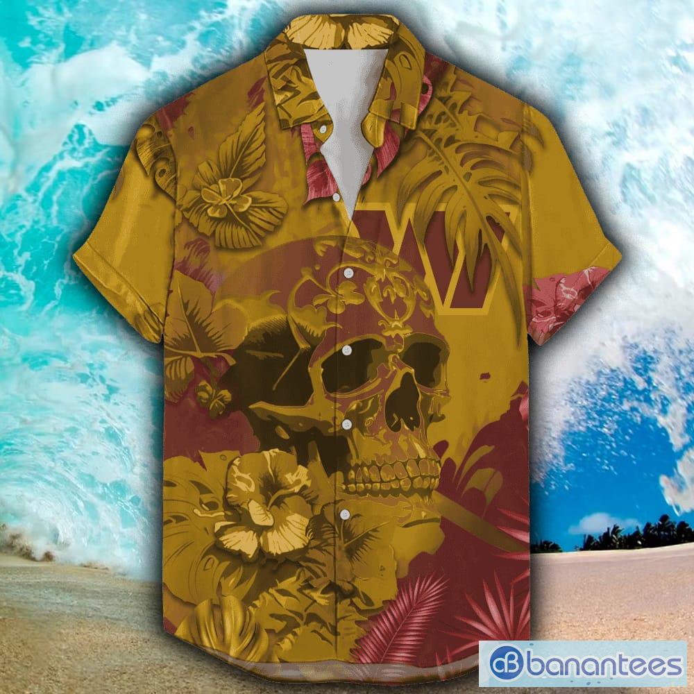 Washington Commanders Custom Name NFL Hawaiian Shirt And Shorts Gift For Men  And Women Fans - Banantees