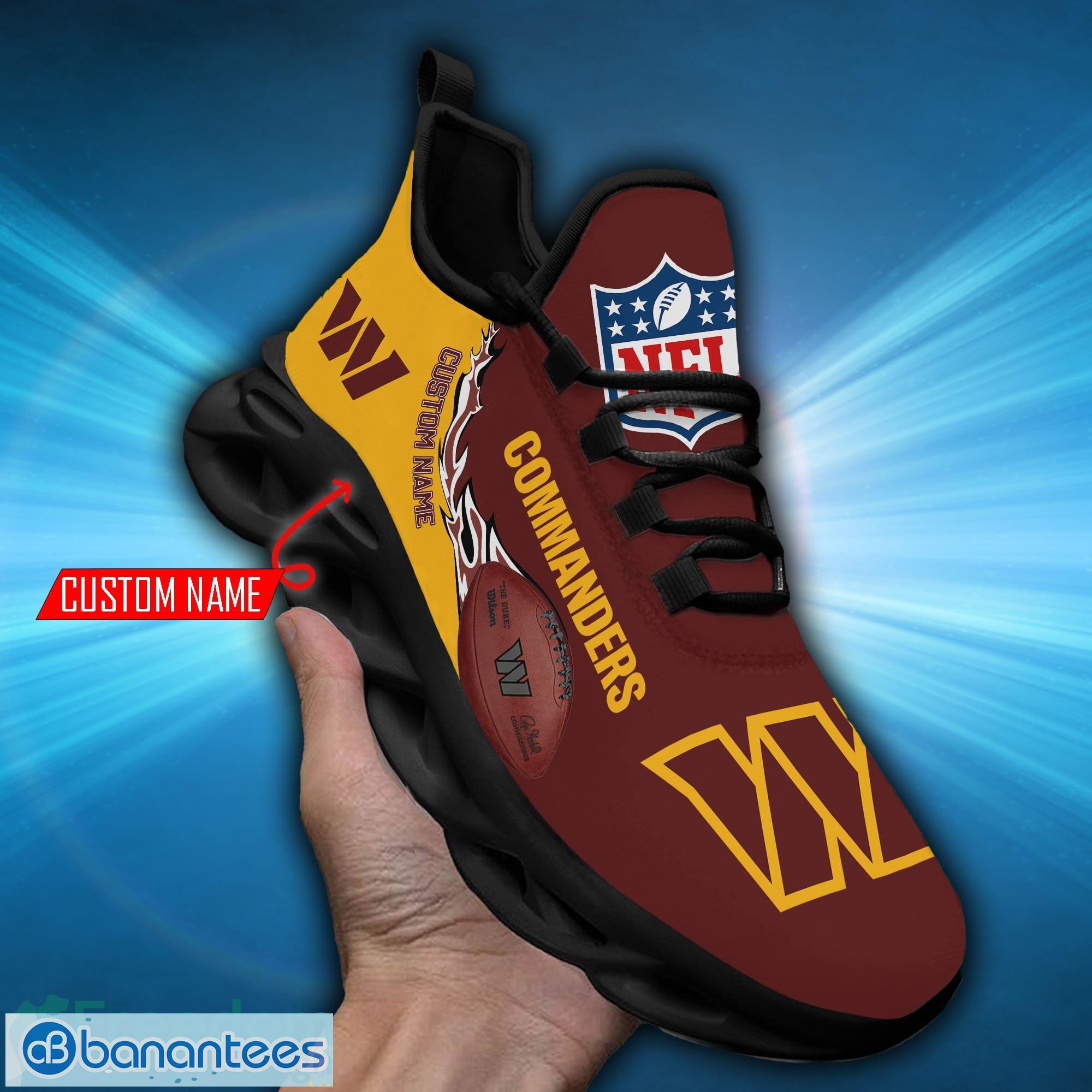 Washington Commanders NFL Max Soul Sneakers Sport Shoes - Banantees