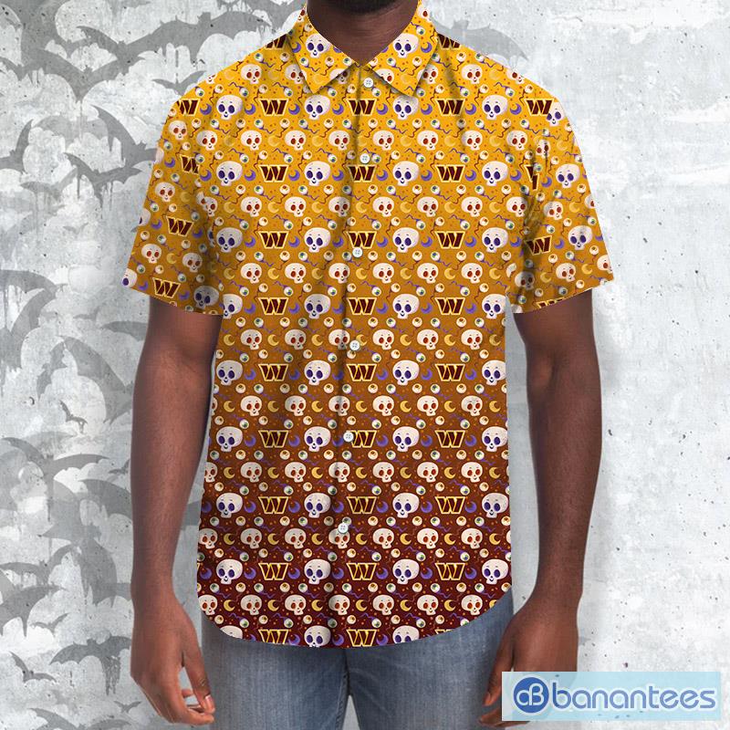 Washington Commanders NFL Flower Hawaiian Shirt Style Gift For Men