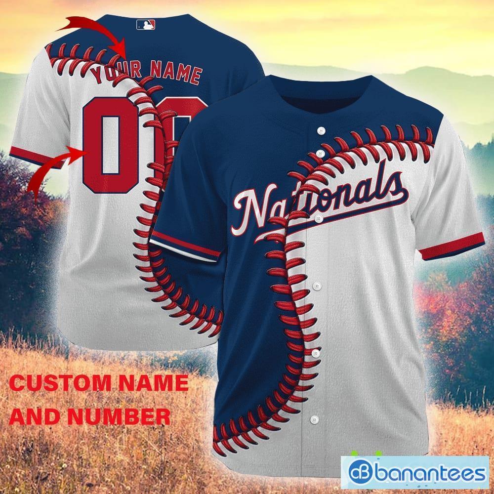 Arizona Cardinals NFL Custom Name And Number Baseball Jersey Shirt For Fans