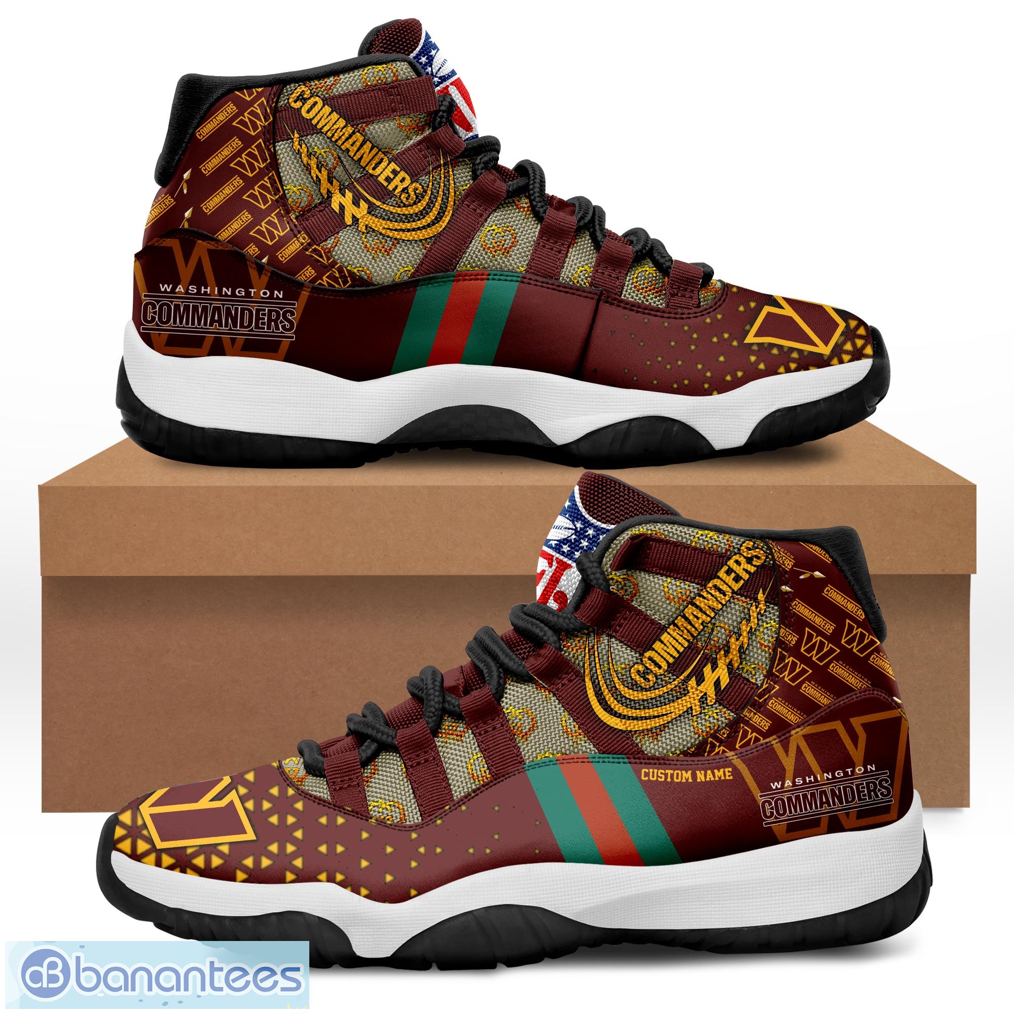 Gucci Logo Air Jordan 11 Shoes Gifts For Men Women Print Sneakers -  Banantees