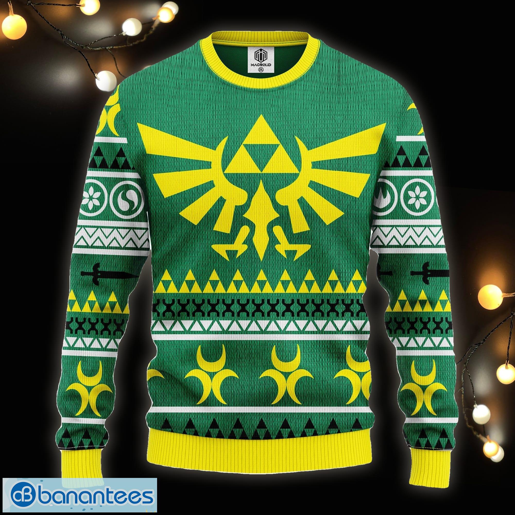 Zelda knitted shop christmas sweater