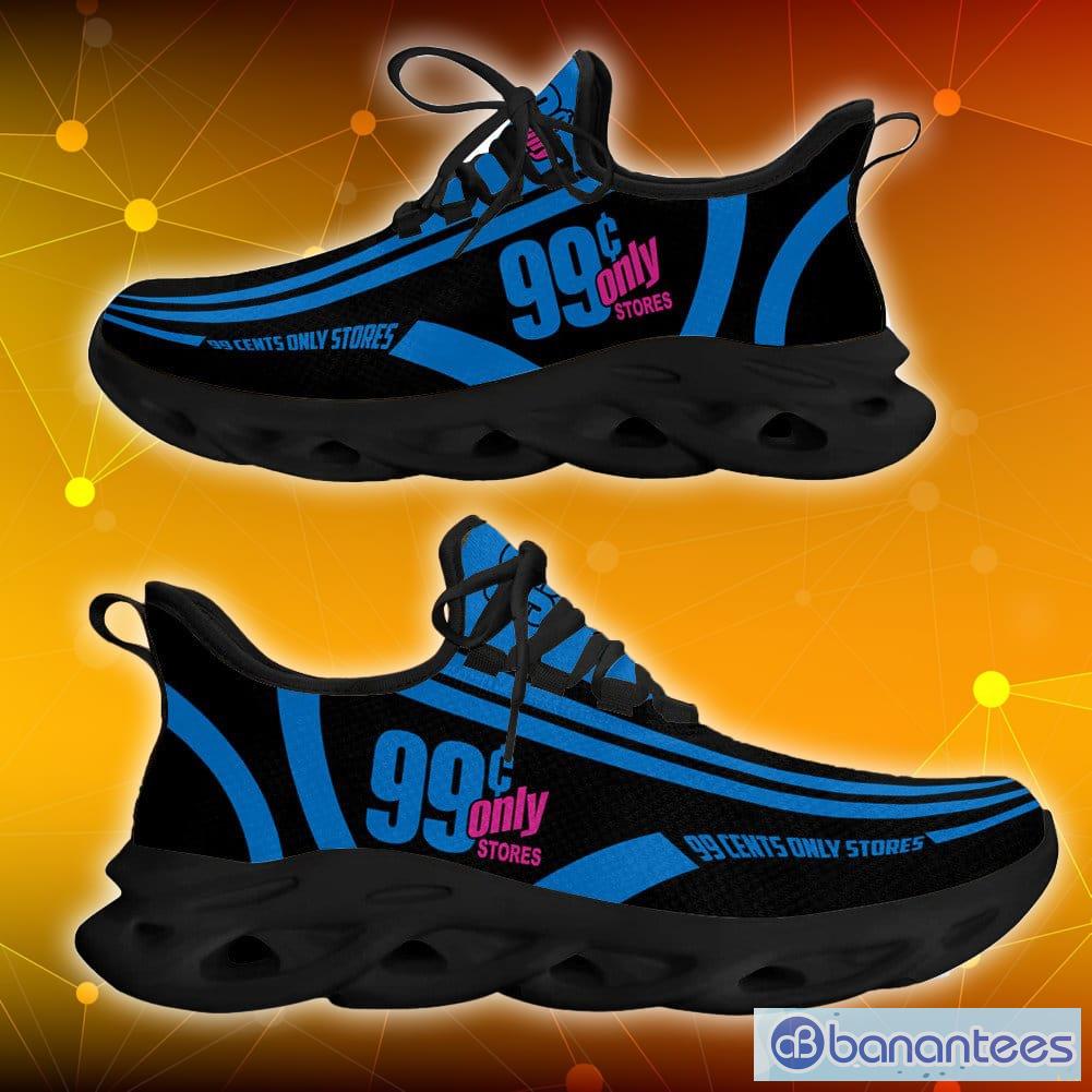 99 cents only stores Logo Chunky Shoes White Black Max Soul Sneakers For Men And Women - 99 cents only stores Logo Max Soul Sneakers For Men Women_1