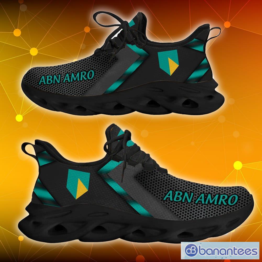 abn amro Logo Chunky Shoes White Black Max Soul Sneakers For Men And Women - abn amro Logo Max Soul Sneakers For Men Women_1