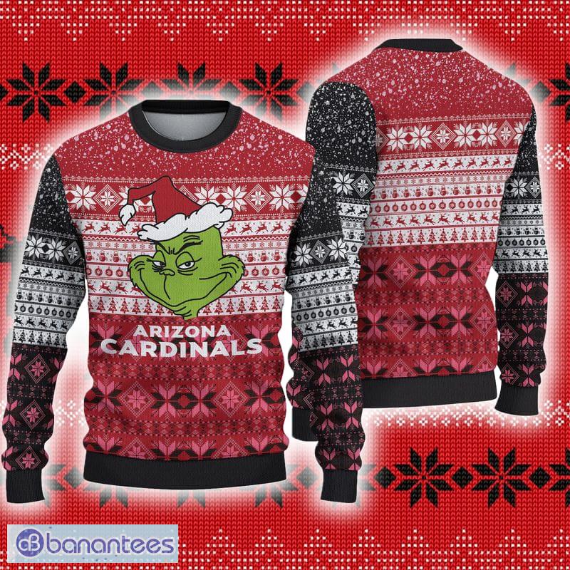 Arizona Cardinals Christmas Grinch Sweater For Fans - Banantees