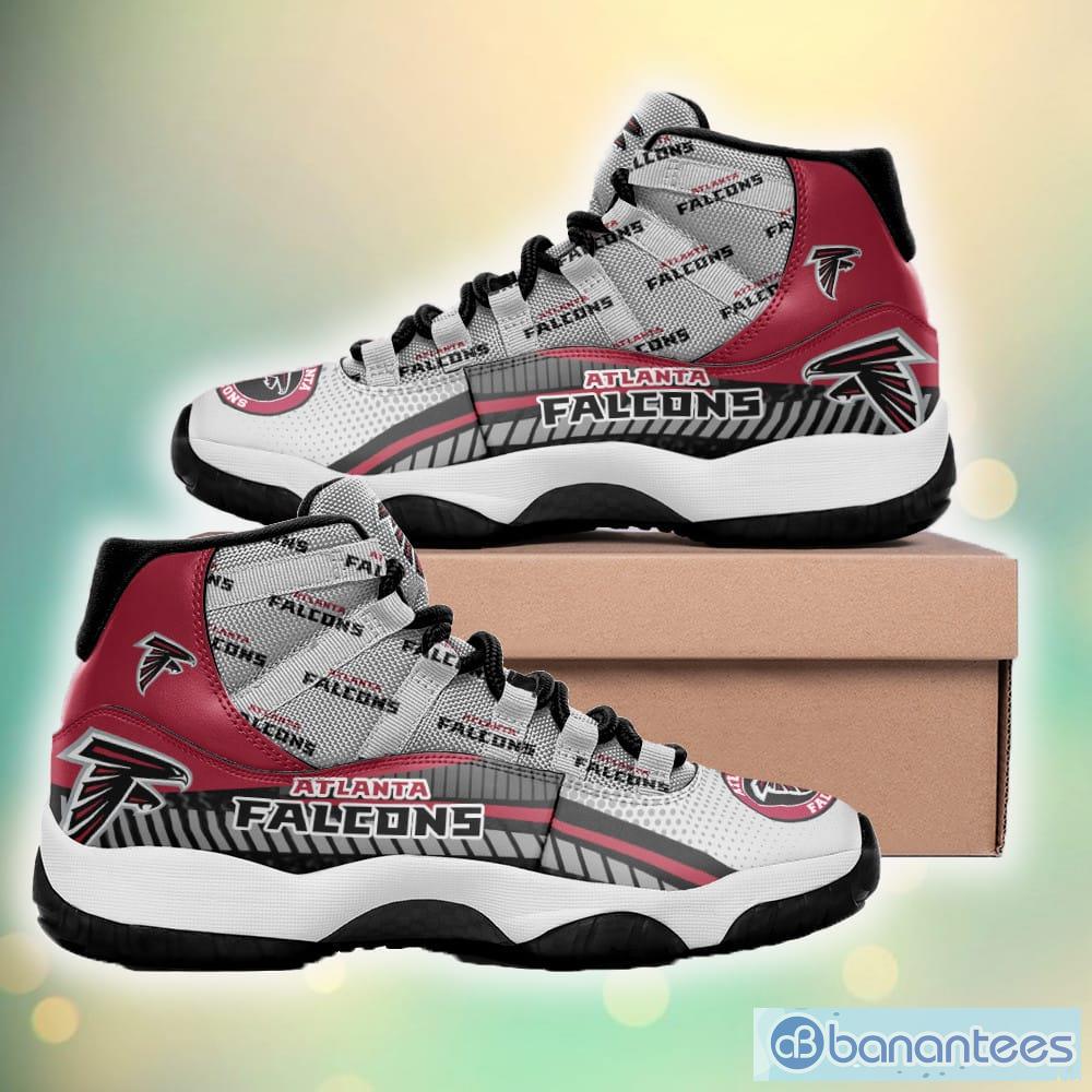 Atlanta Falcons Custom Name Air Jordan 11 Sneaker Shoes For Sport