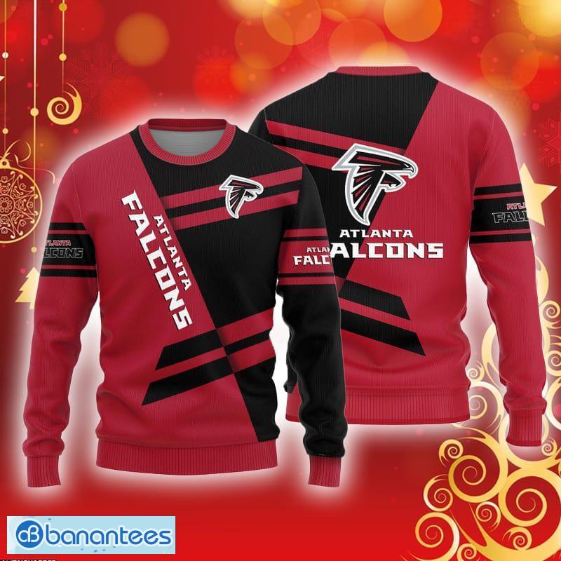 Atlanta Falcons Basic Pattern Knitted Sweater For Christmas - Freedomdesign