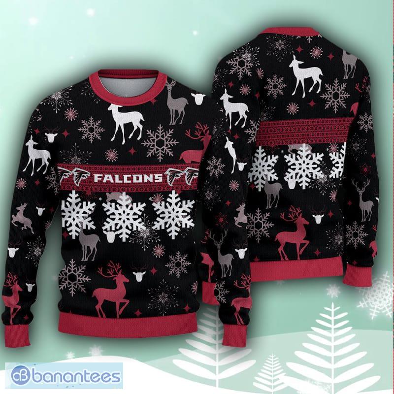 Men And Women Christmas Gift NFL Atlanta Falcons Logo With Funny Grinch 3D Ugly  Christmas Sweater For Fans - Banantees