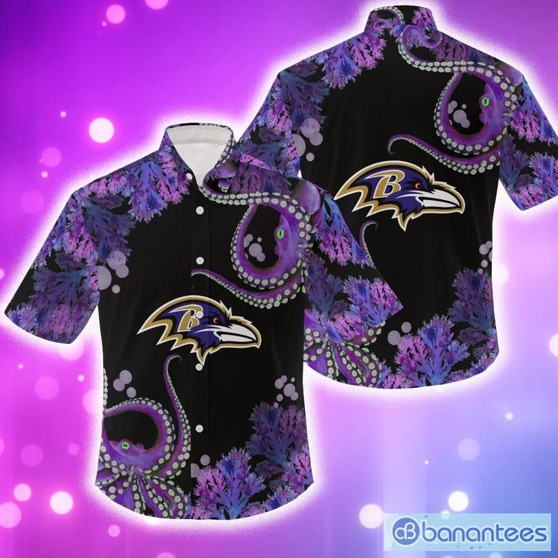 Baltimore Ravens NFL Hawaiian Shirt Star Pattern Best Trend Summer Gift