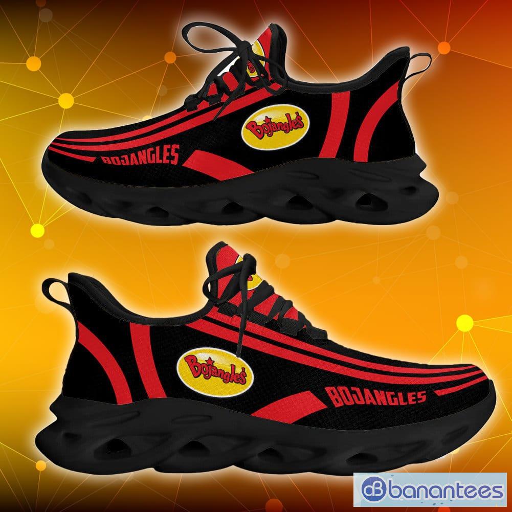 BOJANGLES Logo Chunky Shoes White Black Max Soul Sneakers For Men And ...