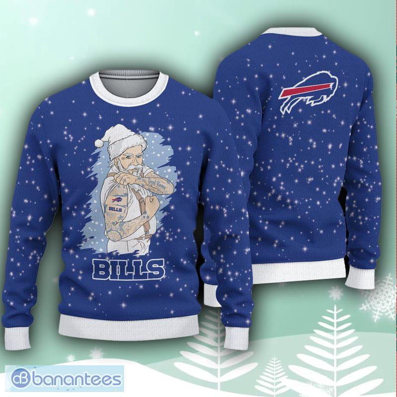 Buffalo Bills Dab Santa Ugly Christmas Sweater - Banantees