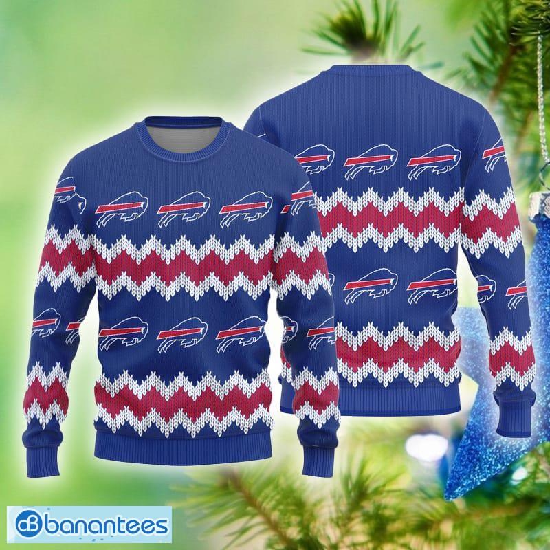 Buffalo Bills Knitted Sweater For Christmas - Freedomdesign