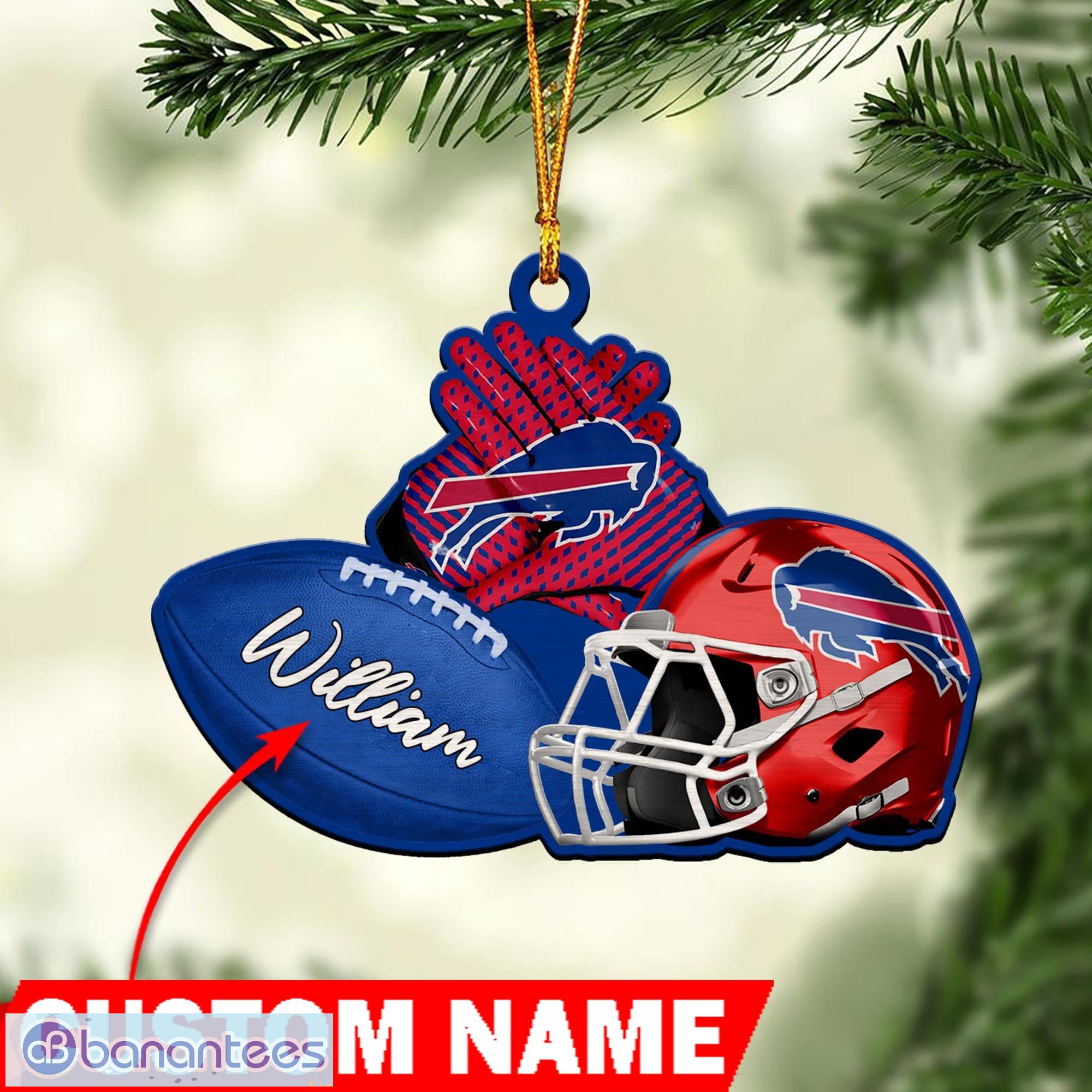Buffalo Bills NFL Fans Personalized Christmas Ornaments - Banantees