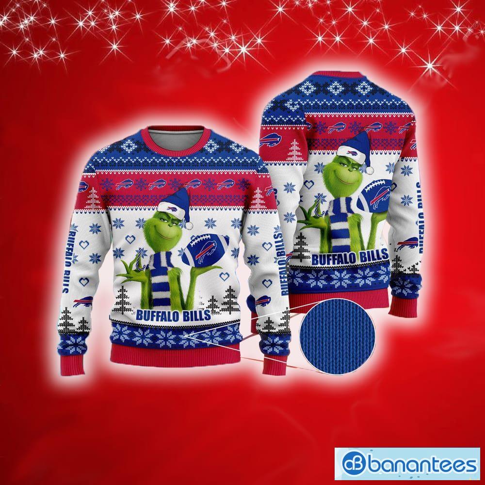 Buffalo Bills The Grinch New Ugly Christmas Sweater NFL Gift For Fans - NFL Buffalo Bills The Grinch New Ugly Christmas Sweater For Men And Women Gift Fans Buffalo Bills The Grinch New Ugly Christmas Sweater NFL Gift For Fans - NFL Buffalo Bills The Grinch New Ugly Christmas Sweater For Men And Women Gift Fans