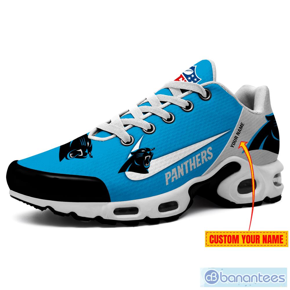 Carolina Panthers NFL Team Luxury Brand Sneakers Custom Name Air Cushion  Shoes For Fans - Banantees