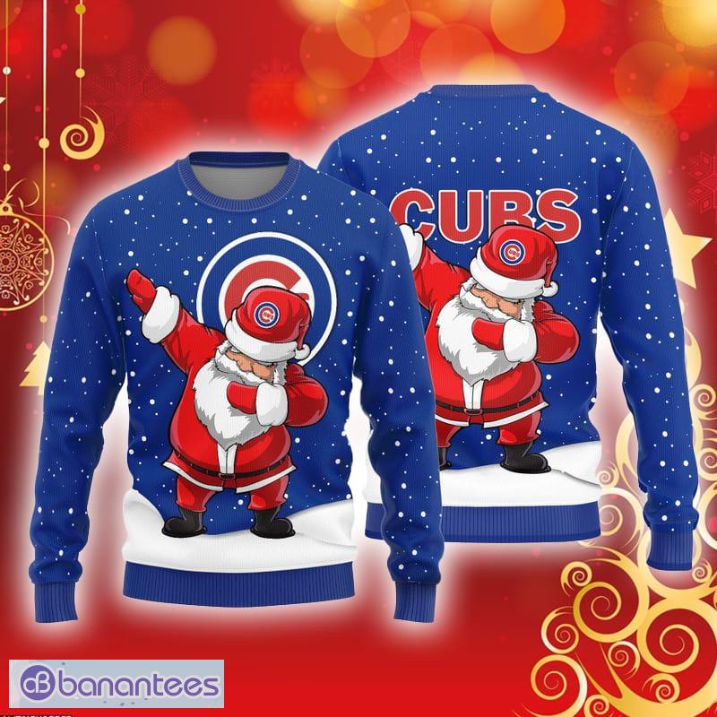 Chicago Cubs Dab Santa Ugly Christmas Sweater - Chicago Cubs Dab Santa Ugly Christmas Sweater Chicago Cubs Dab Santa Ugly Christmas Sweater - Chicago Cubs Dab Santa Ugly Christmas Sweater