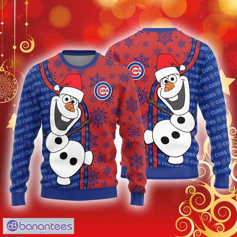 Chicago Cubs Olaf Logo Knitted Funny Ugly Christmas Sweater - Chicago Cubs Olaf Logo Knitted Funny Ugly Christmas Sweater Chicago Cubs Olaf Logo Knitted Funny Ugly Christmas Sweater - Chicago Cubs Olaf Logo Knitted Funny Ugly Christmas Sweater