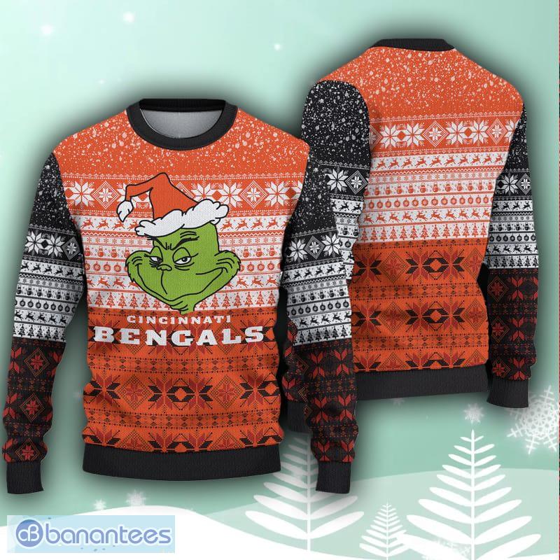 Cincinnati Bengals Limited Edition Ugly Christmas All Over Print Sweater