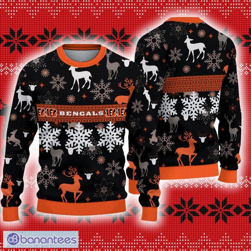 Cincinnati Bengals Christmas Pattern All Over Print Needle Ugly Sweater Gifr For Fans - Cincinnati Bengals Christmas Pattern All Over Print Needle Ugly Sweater Gifr For Fans Cincinnati Bengals Christmas Pattern All Over Print Needle Ugly Sweater Gifr For Fans - Cincinnati Bengals Christmas Pattern All Over Print Needle Ugly Sweater Gifr For Fans