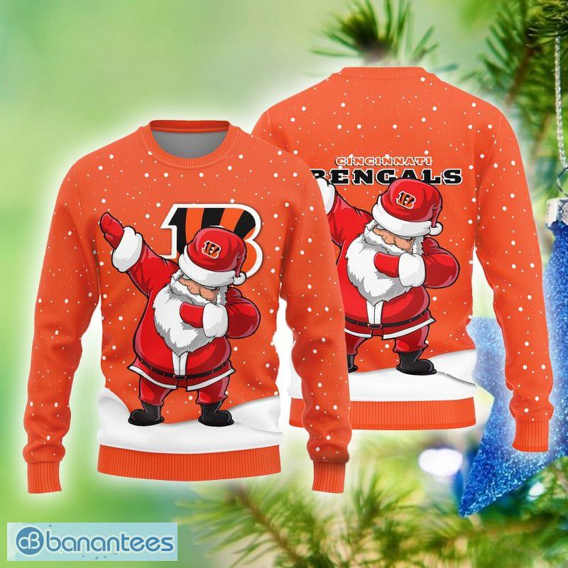 Cincinnati Bengals Dab Santa Ugly Christmas Sweater - Cincinnati Bengals Dab Santa Ugly Christmas Sweater Cincinnati Bengals Dab Santa Ugly Christmas Sweater - Cincinnati Bengals Dab Santa Ugly Christmas Sweater