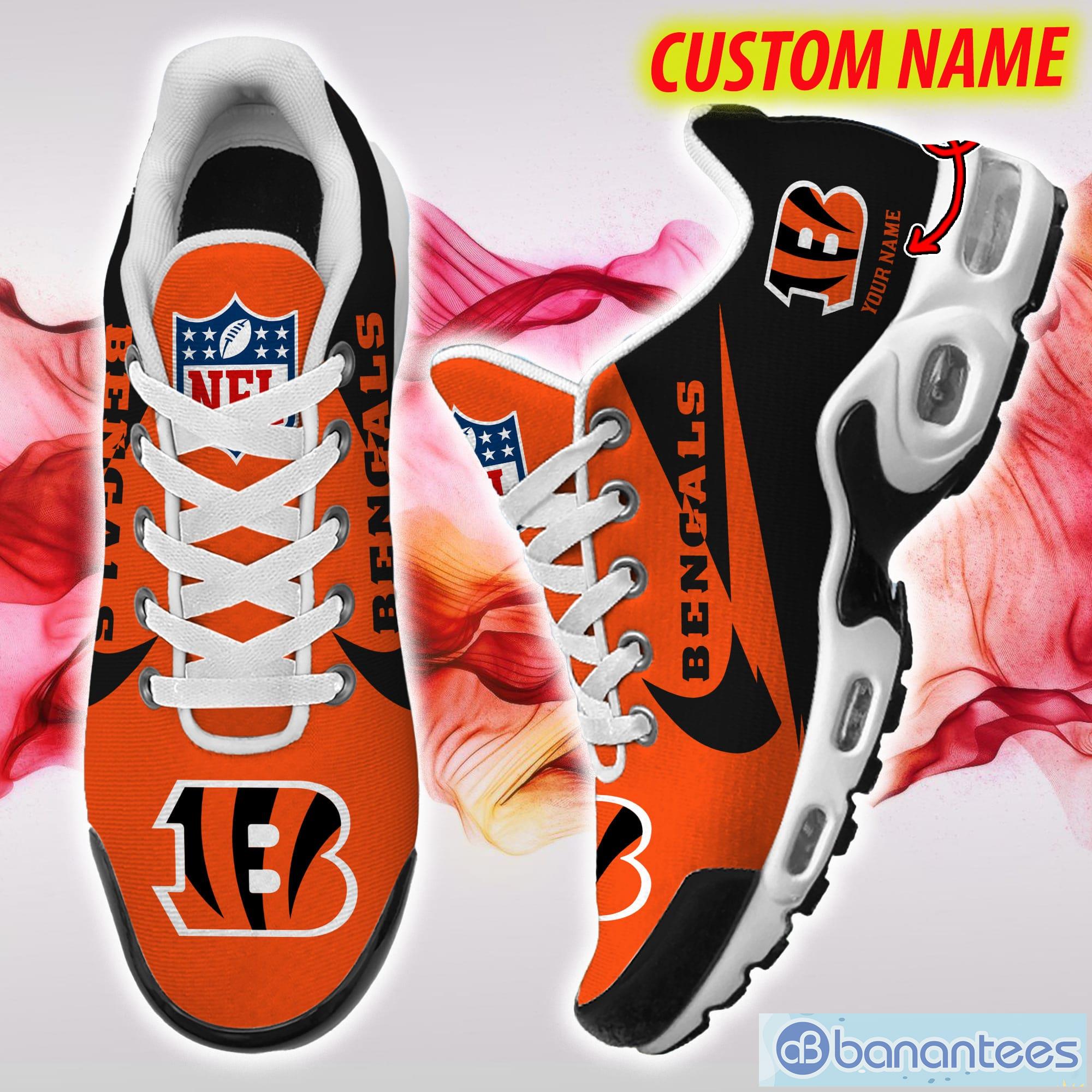 Cincinnati Bengals Air Cushion Sports Shoes Custom Name For Men Women