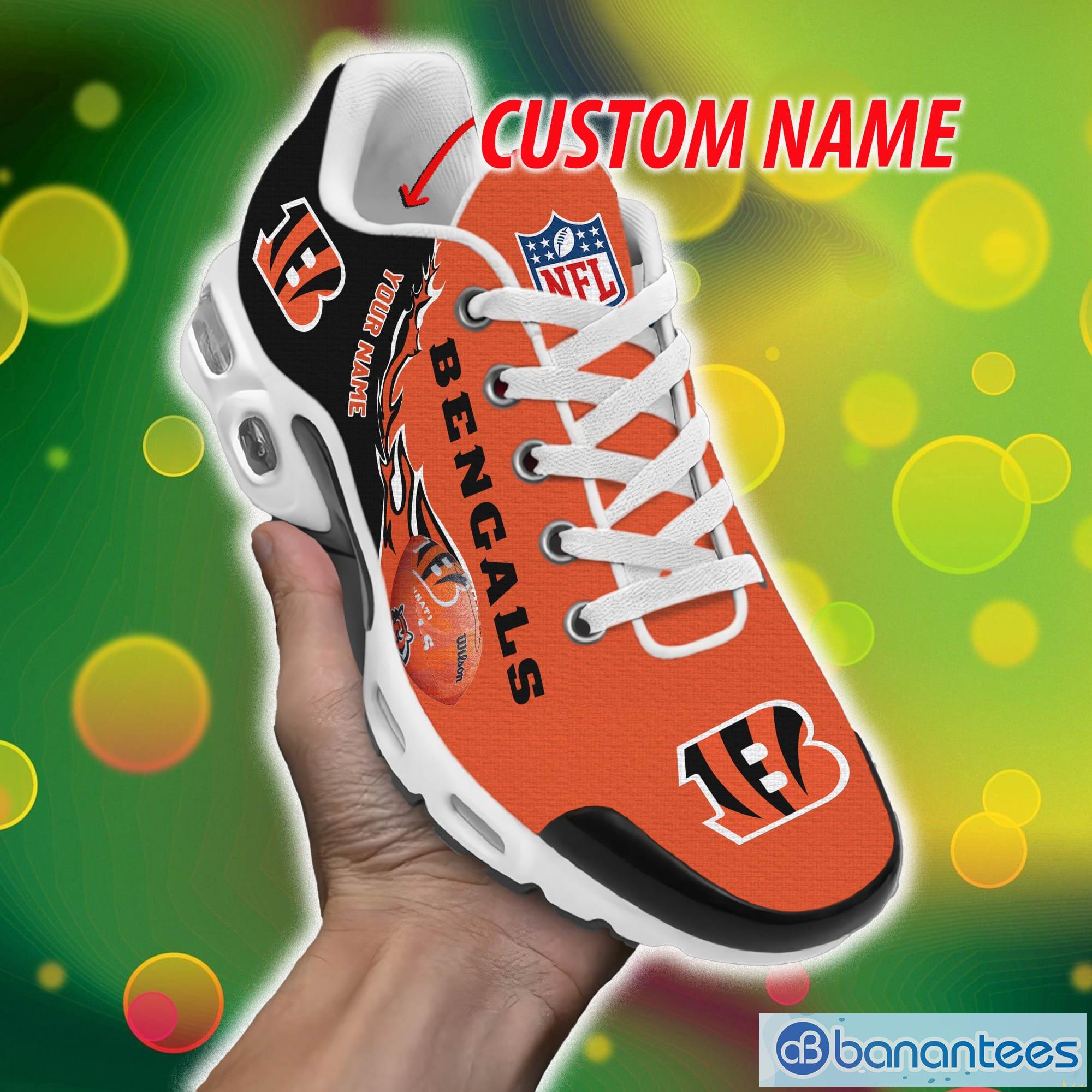 Cincinnati Bengals Air Cushion Sports Shoes Custom Name For Men Women