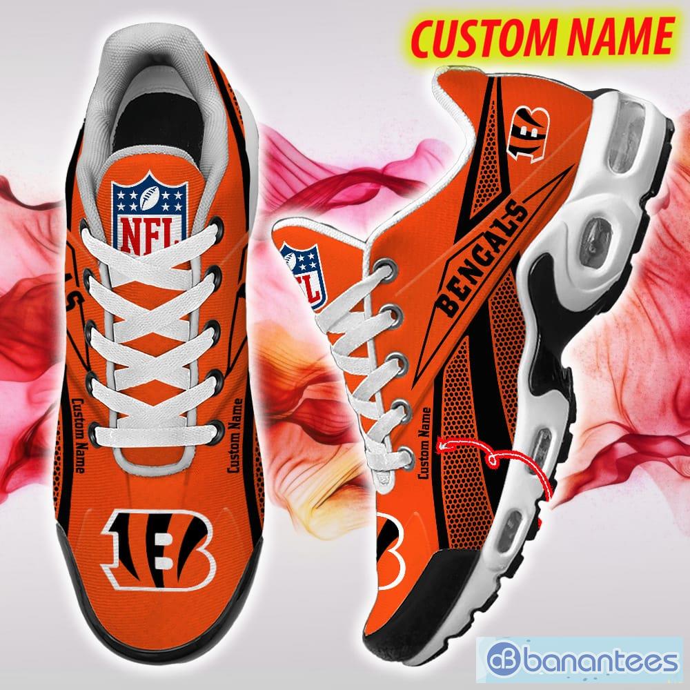 Cincinnati Bengals State Proud NFL Team Sneakers Custom Name Air