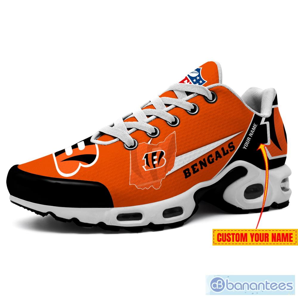 Cincinnati Bengals NFL Air Cushion Sports Shoes Custom Name