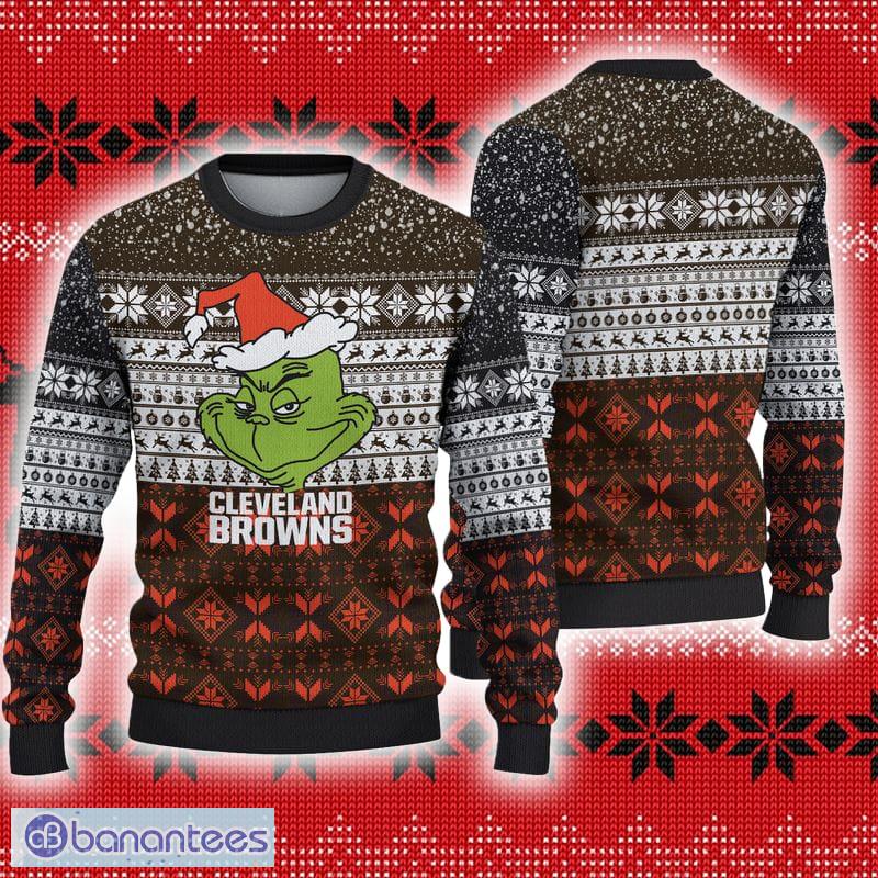 Cleveland Browns Christmas Grinch Ugly Sweater For Men Women - Cleveland Browns Christmas Grinch Ugly Sweater For Men Women Cleveland Browns Christmas Grinch Ugly Sweater For Men Women - Cleveland Browns Christmas Grinch Ugly Sweater For Men Women
