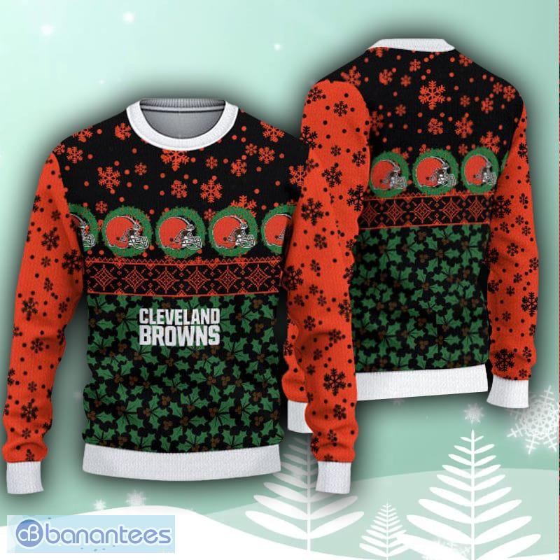 Cleveland Browns Christmas Pattern All Over Print Gingerbread Ugly Sweater Gifr For Fans - Cleveland Browns Christmas Pattern All Over Print Gingerbread Ugly Sweater Gifr For Fans Cleveland Browns Christmas Pattern All Over Print Gingerbread Ugly Sweater Gifr For Fans - Cleveland Browns Christmas Pattern All Over Print Gingerbread Ugly Sweater Gifr For Fans