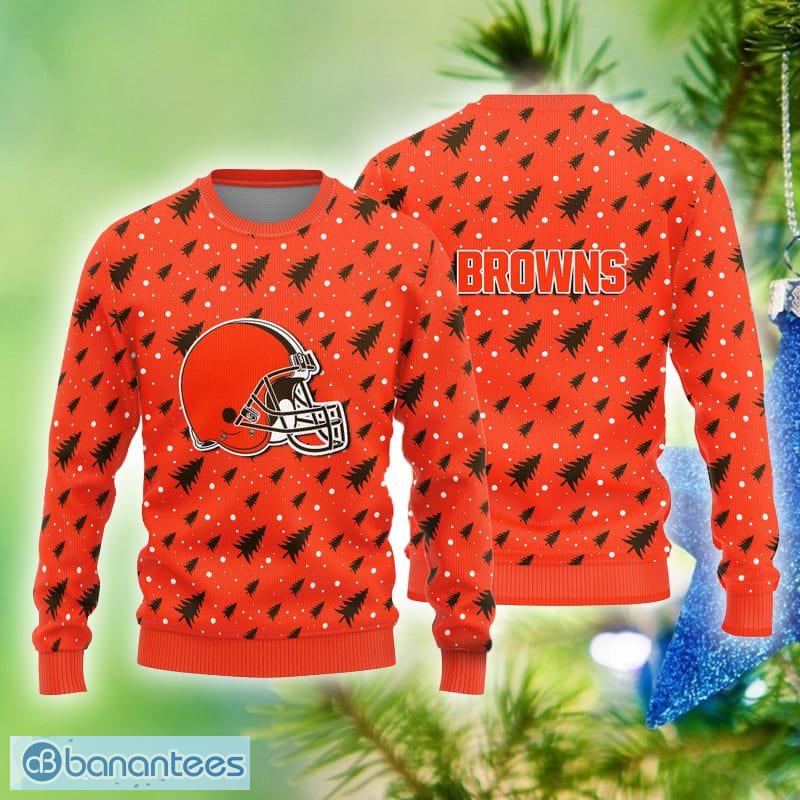 Cleveland Browns Logo Knitted Pine Tree Patterns Pattern Ugly Christmas Sweater - Cleveland Browns Logo Knitted Pine Tree Patterns Pattern Ugly Christmas Sweater Cleveland Browns Logo Knitted Pine Tree Patterns Pattern Ugly Christmas Sweater - Cleveland Browns Logo Knitted Pine Tree Patterns Pattern Ugly Christmas Sweater