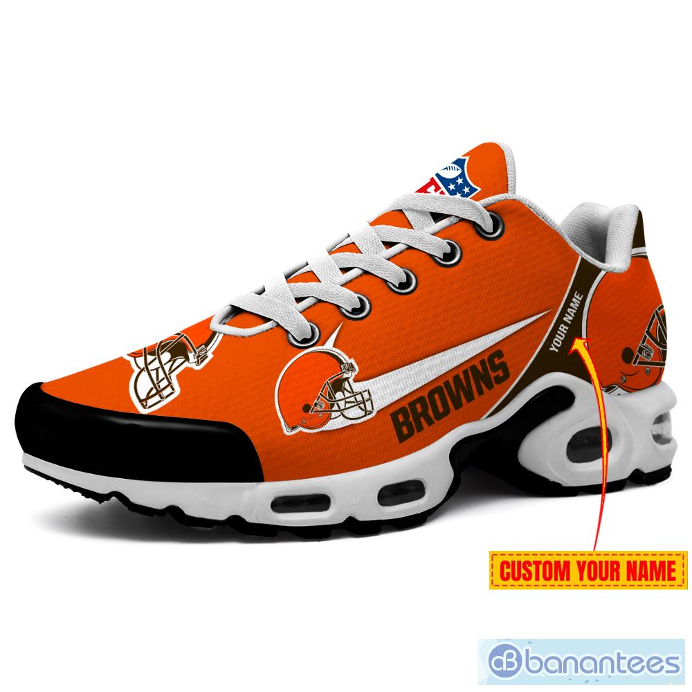 Cleveland Browns 3D Air Cushion Sports Shoes Custom Name For Fans NFL