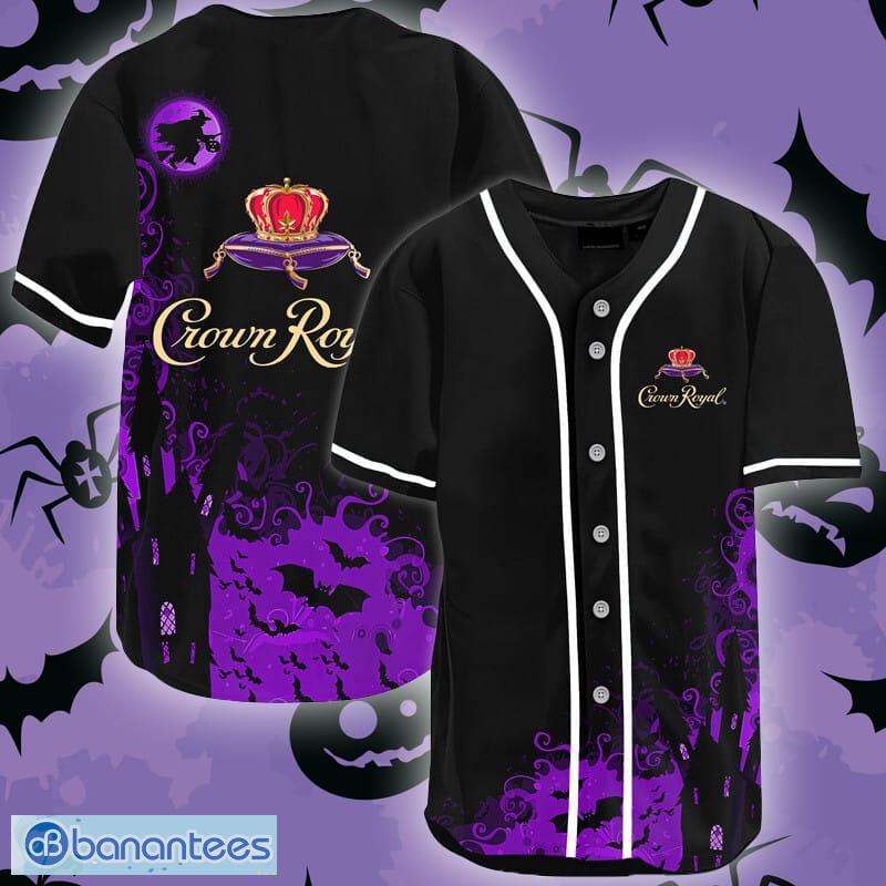 Purple Crown Royal Baseball Jersey Shirt Crown Royal Baseball 