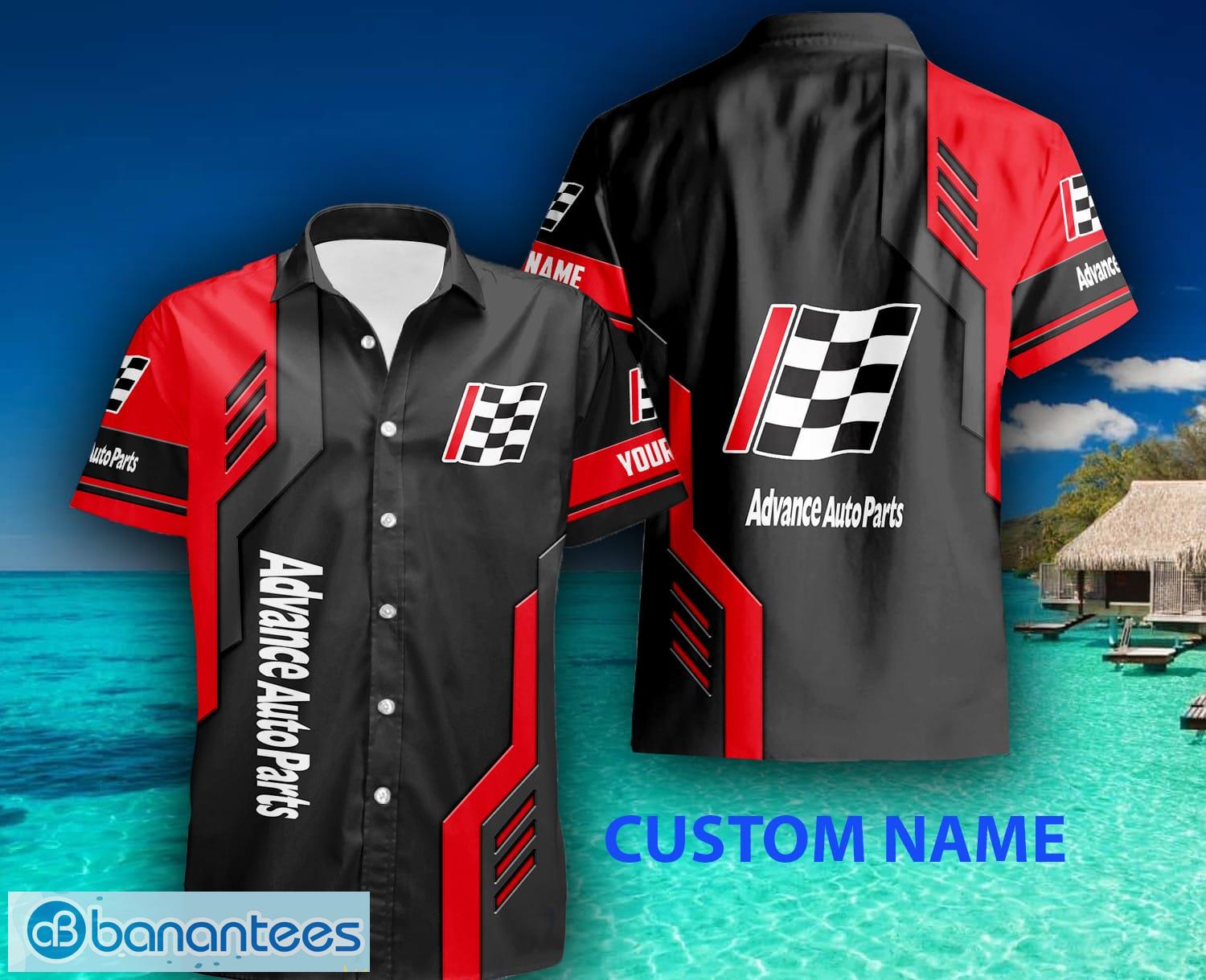 Custom Name Fleece advance auto parts Logo Trademark 3D Hawaiian Shirt For  Men And Women Gift - Banantees