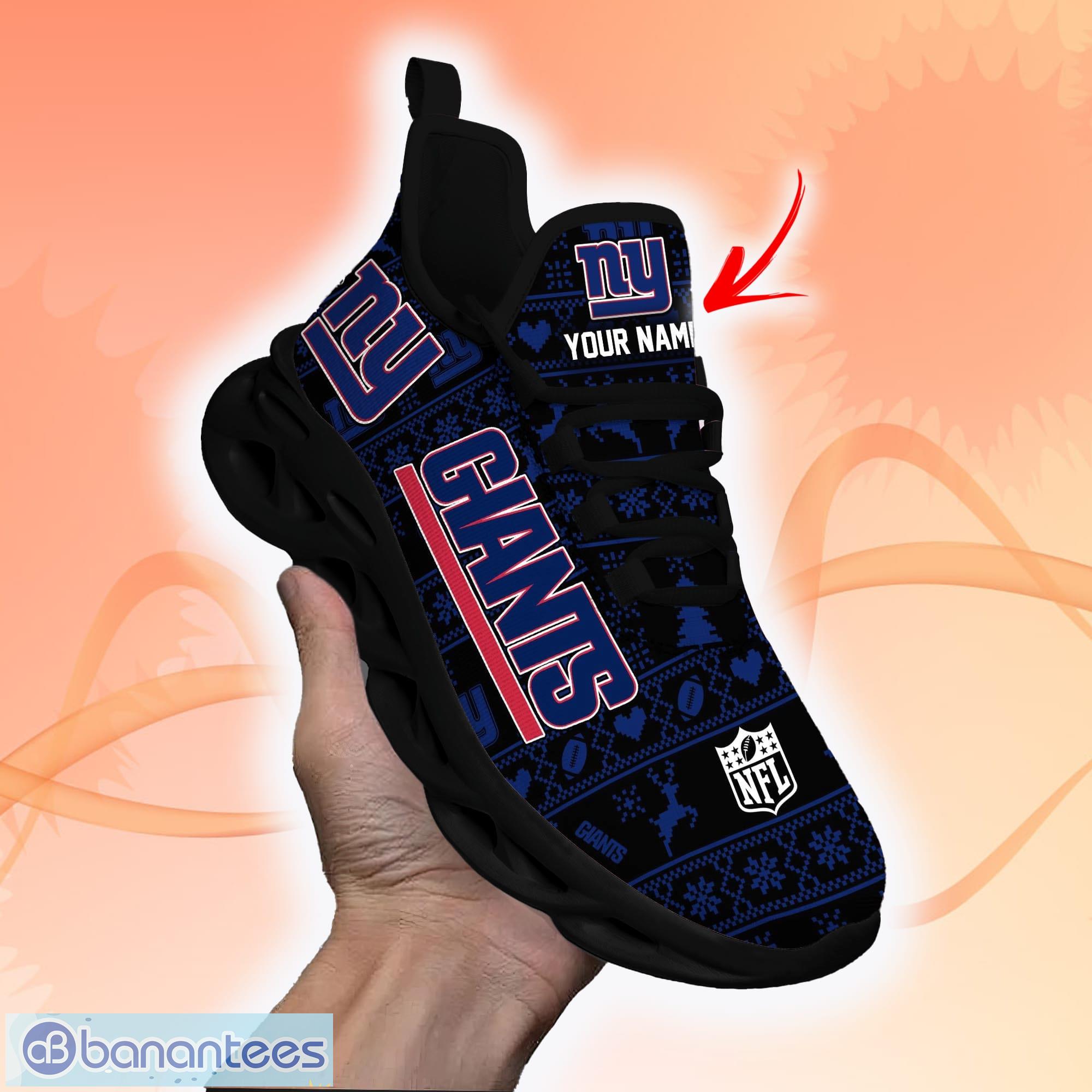 New York Giants NFL New Clunky Sneakers Max Soul Shoes For Men And Women -  Banantees