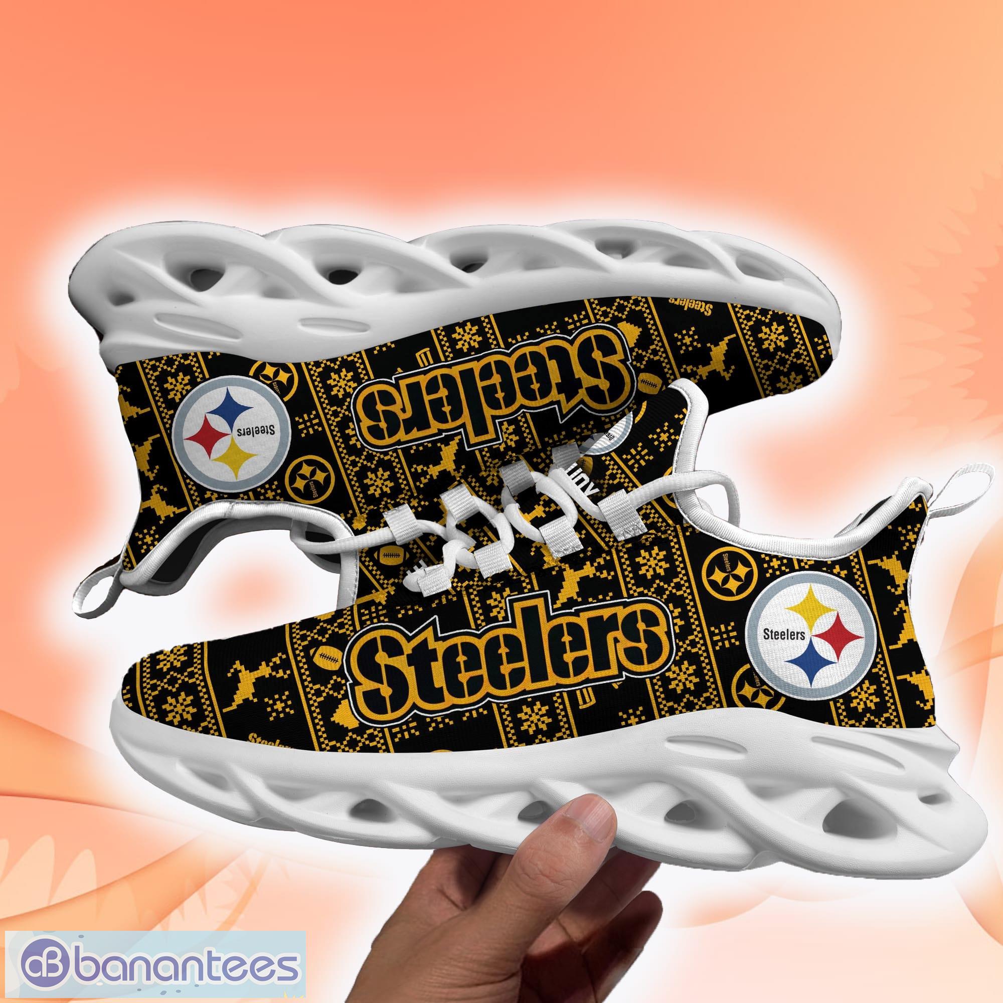 Pittsburgh Steelers NFL Running Sport Sneakers Max Soul Shoes For Men And  Women - Banantees