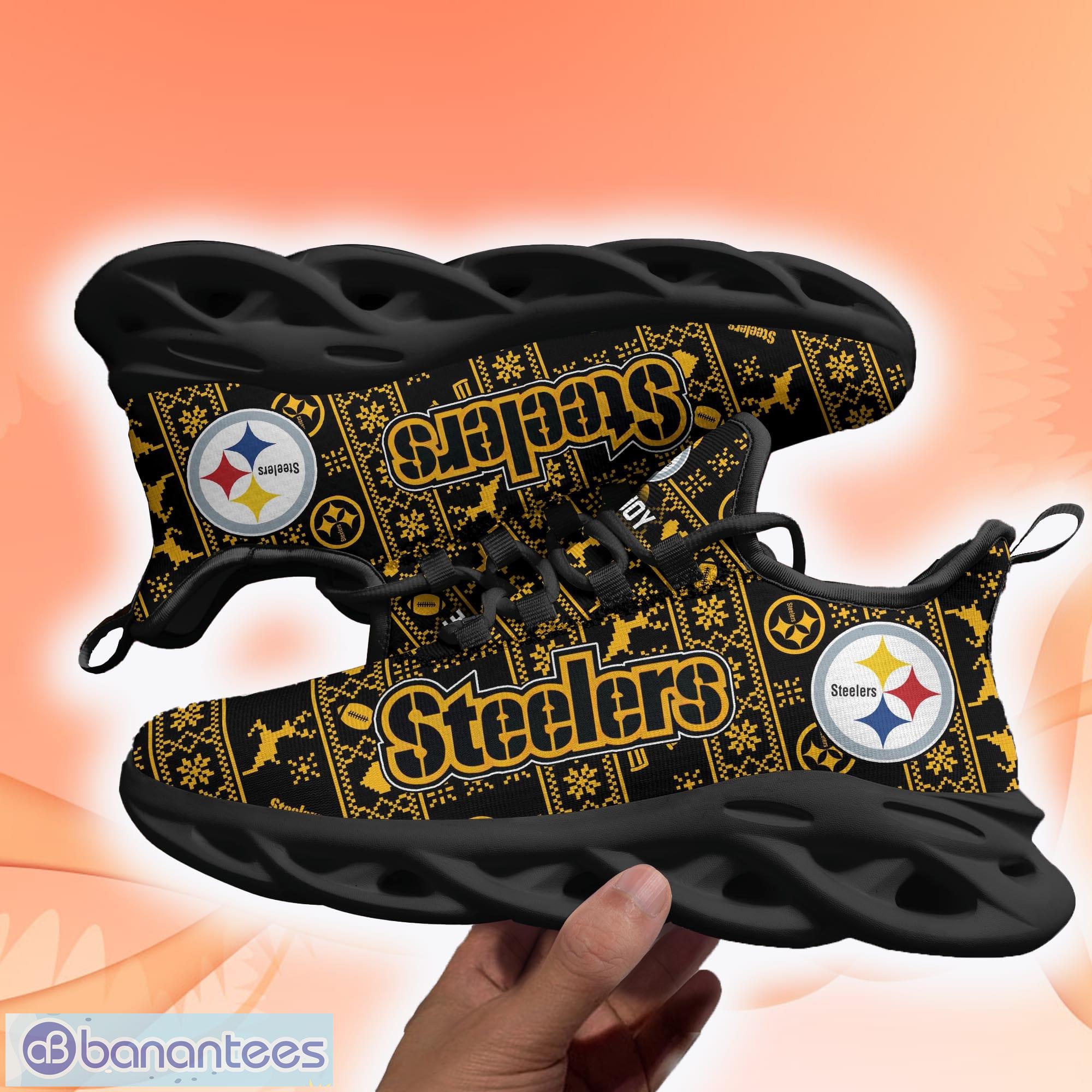 Pittsburgh Steelers NFL Running Sport Sneakers Max Soul Shoes For Men And  Women - Banantees