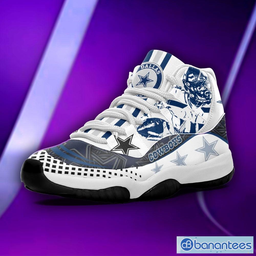 Dallas Cowboys Sneakers High Top Shoes Fan Gift