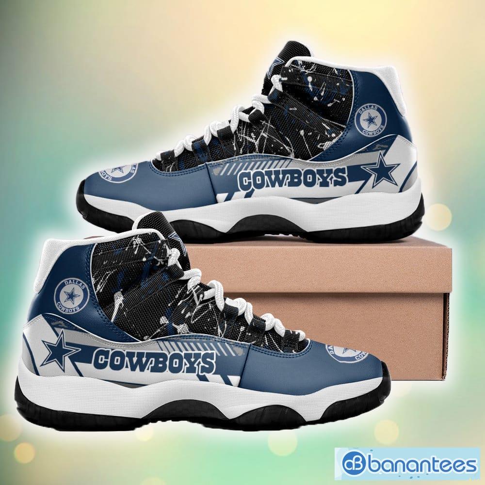 dallas cowboys air jordan 11 embrace men and women gift for sports fans 2 image Dallas Cowboys Air Jordan 11 Embrace Men And Women Gift For Sports Fans - Dallas Cowboys Air Jordan 11 Sports Photo 3