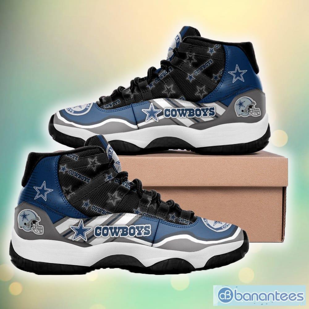 Dallas Cowboys NFL Air Jordan 11 Sneakers Shoes Gift For Fans - Banantees