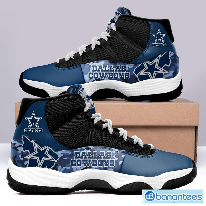 Dallas Cowboys NFL Air Jordan 11 Sneakers Shoes Gift For Fans - Banantees