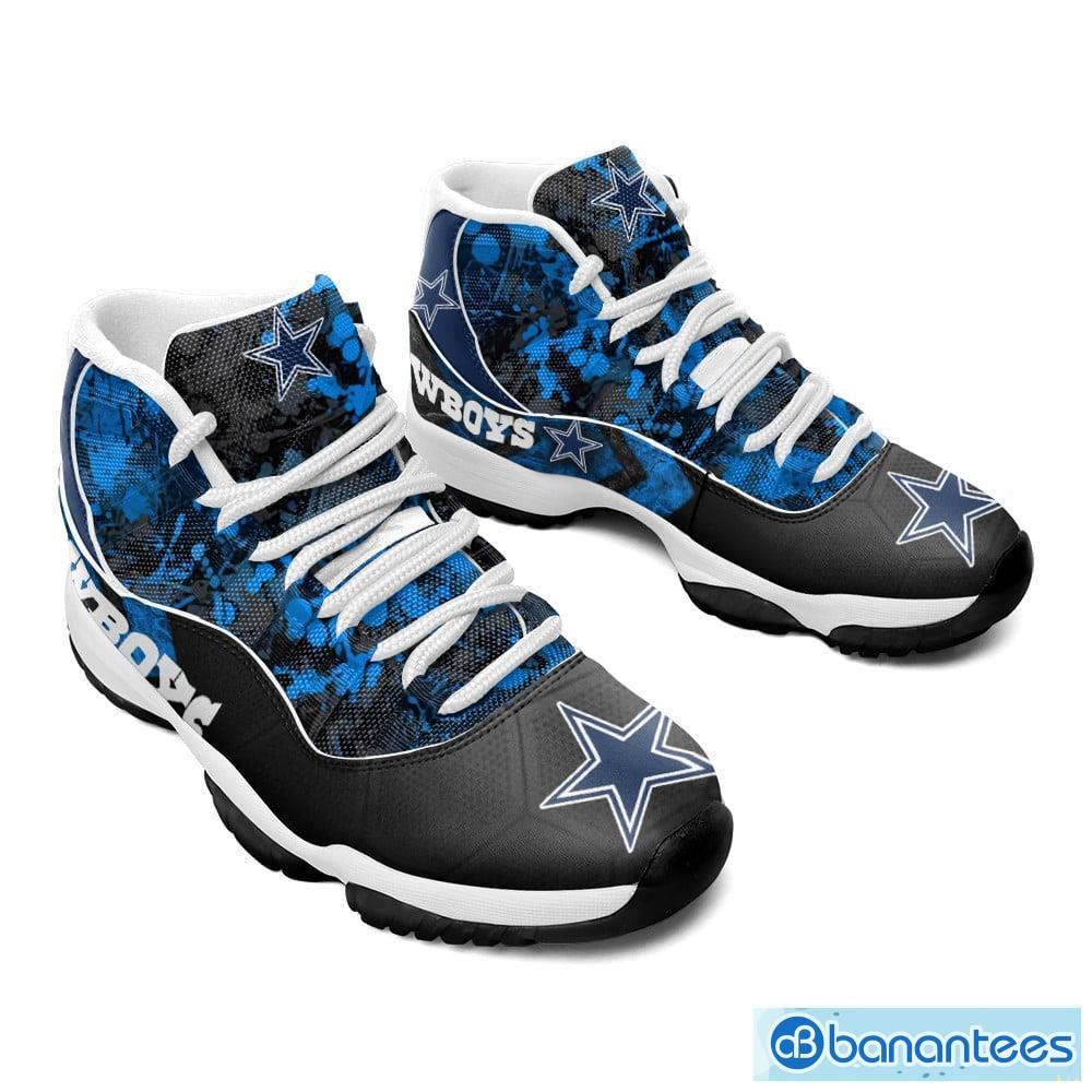 dallas cowboys air jordan 11 trendsetter men and women gift for sports fans 2 image Dallas Cowboys Air Jordan 11 Trendsetter Men And Women Gift For Sports Fans - Dallas Cowboys Air Jordan 11 Sports Photo 3