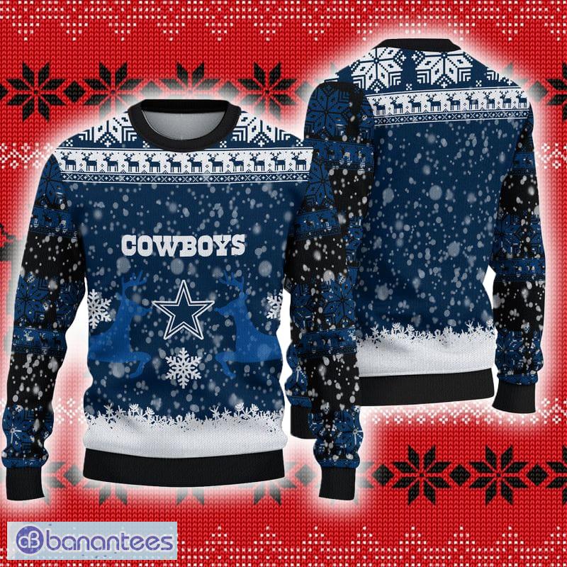 NFL Dallas Cowboys New Season Gathering Knitted Christmas 3D Sweater -  Banantees