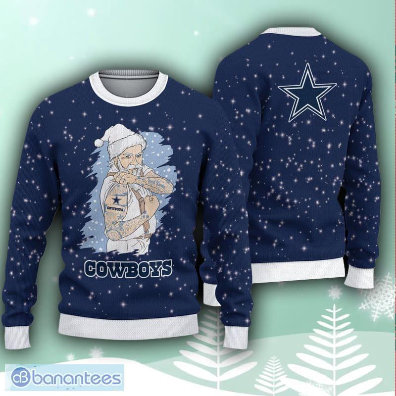 Dallas Cowboys Christmas Santa Claus Tattoo Ugly Sweater For Men Women - Dallas Cowboys Christmas Santa Claus Tattoo Ugly Sweater For Men Women Dallas Cowboys Christmas Santa Claus Tattoo Ugly Sweater For Men Women - Dallas Cowboys Christmas Santa Claus Tattoo Ugly Sweater For Men Women